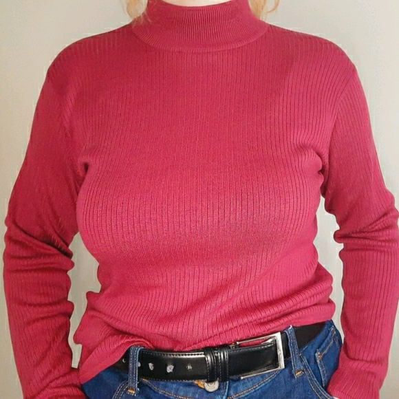Pure Silk Turtleneck - Picture 3 of 7